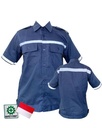 Kemeja Kerja Ekonomis Wearpack Safety Atasan Lengan Pendek