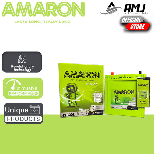 Aki Mobil Suzuki Ignis NS40ZL / 42B20L Amaron Hi-Life 12V / 35Ah