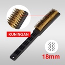 Sikat Kawat KM-1431 GG Plastik Hitam