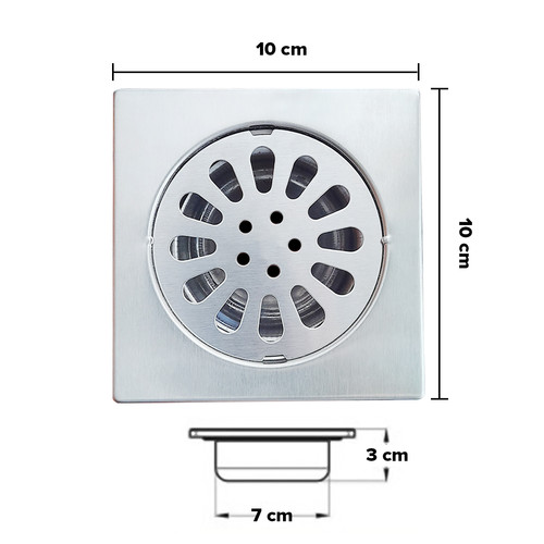 Kenmaster Saringan Got Stainless - 1 Pcs