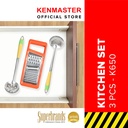 Kitchen Suit Peralatan Dapur Set 3 Pcs / Set K650