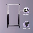 Hanger Double Pole Clothes Rack 6806 - Gantungan