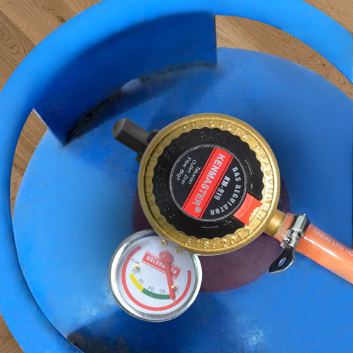 Kenmaster Kepala Regulator Gas - High Pressure + Meter KM919