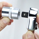 Kenmaster Gagang Kunci Sok Putar 1/2" - CRV Ratchet Handle KM-2024