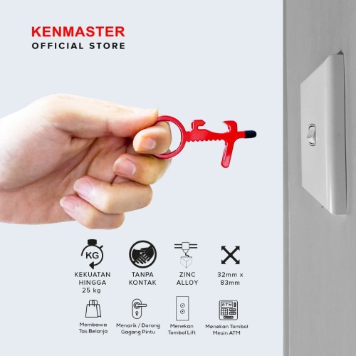 Pembuka Pintu / No Touch Sanitary Door Opener/Alat Bantu Tekan Type 1