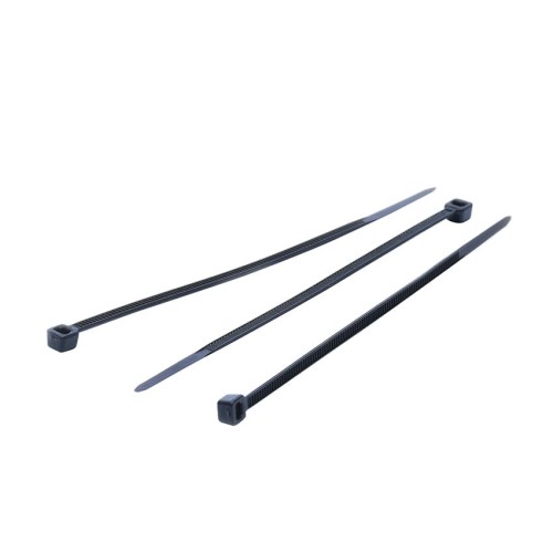 Kenmaster Cable Ties 3.6X30cmX50Pcs Black + White ( 2 Pack )