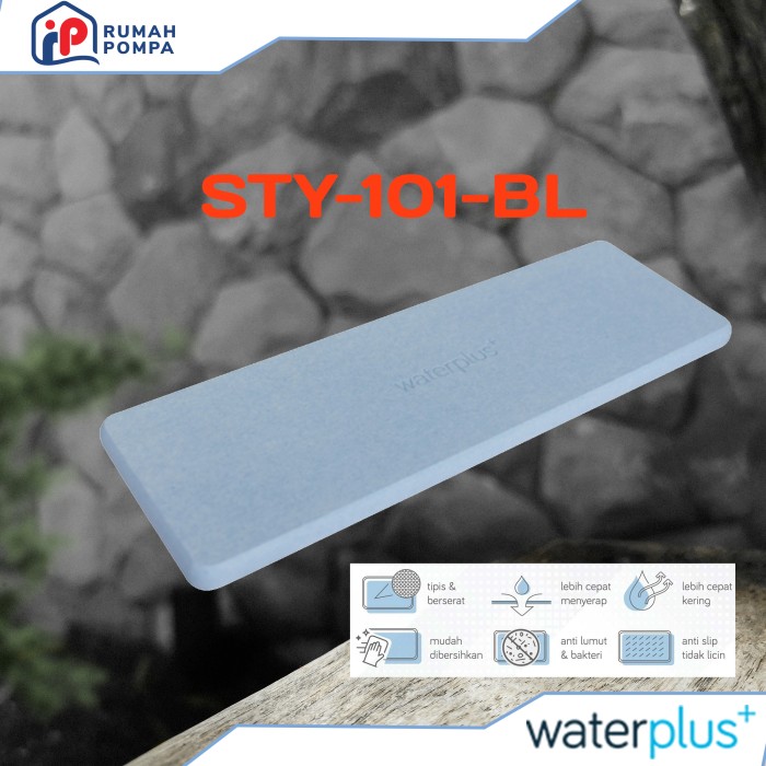 Tatakan Sabun | Diatomite Soap Tray| Waterplus STY-101