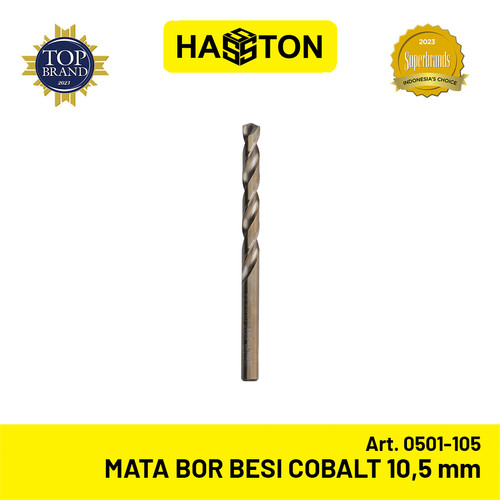 Hasston Mata Bor Besi Cobalt 10.5mm / Drill Bit Cobalt (0501-105)