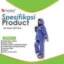 Jas Hujan Baju Celana Navy / Dark Blue XXXL Nankai