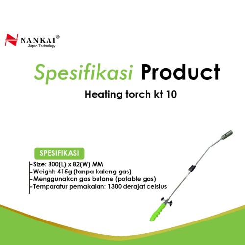 Kepala Obor Pemanas Las Bakar / Heating Torch KT-10 Nankai