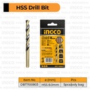 5Pcs HSS Steel Drill Bits (8 mm) INGCO DBT1100803 Mata Bor Besi 8mm