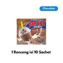 Pop ice 25gr Renceng 10 Sachet Durian Melon Coklat Taro Mangga Vanilla