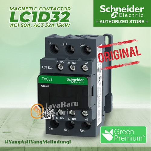 Kontaktor / Contactor Schneider LC1D32M7 220V AC Coil