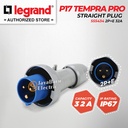 Legrand Paket 1 Set Plug Panel Mounting Socket 2P+E / 3 Pin 32A IP67