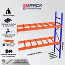 RAK PALET BESI AYORACK AI10-2730S W10 1 TON - RACK GUDANG HEAVY DUTY PALLET RACKING - RAK PALLET TINGGI 3 METER PANJANG 250CM LEBAR 100CM