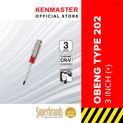 Kenmaster Obeng Type 202 3/4/5 in Plus