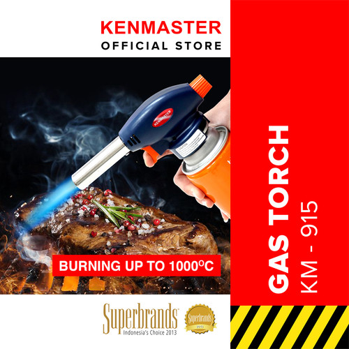 Kenmaster Gas Torch KM-915 Blister - Alat Bakar Korek Api Las