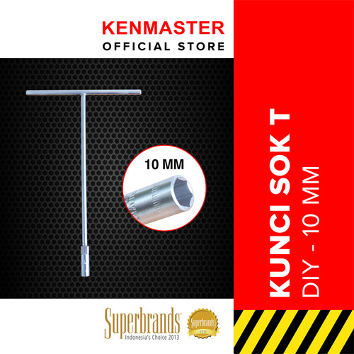 [EZM.2500139] Kenmaster Kunci Sok T DIY 10 MM - KCSO088