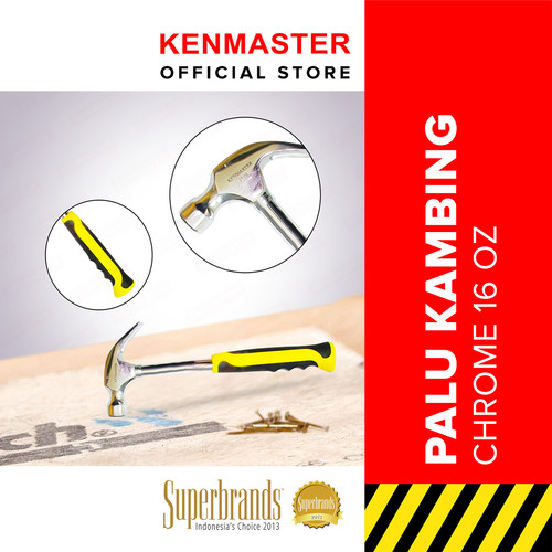 [EZM.2500377] Kenmaster Palu Kambing Gagang Besi 8 Oz Crum
