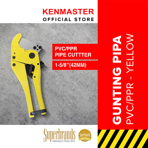 [EZM.2500468] Gunting Pipa PVC / Alat Potong Pipa 5/8" 42mm Yellow
