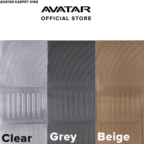 [EZM.2500501] Avatar Karpet Mobil 6168 - 4pcs - Tersedia 3 Pilihan Warna