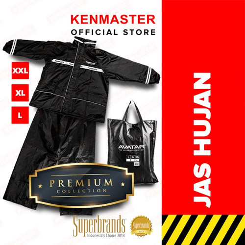 [EZM.2500550] Jas Hujan Set - Jaket Celana AVATAR ukuran XXL