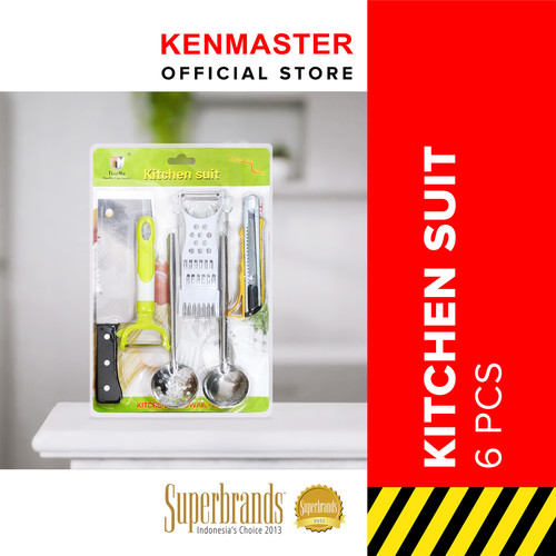 [EZM.2500560] Kitchen Suit Peralatan Dapur Set 6 Pcs / Set K633
