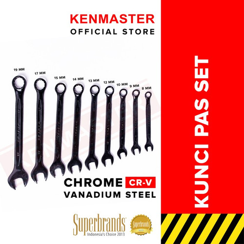 [EZM.2500598] Smarto Kunci Ring Pas 15mm - CRV