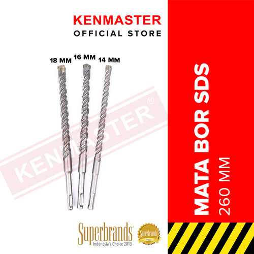 [EZM.2500610] Xander Mata Bor SDS 260 MM BOX - 1 PCS