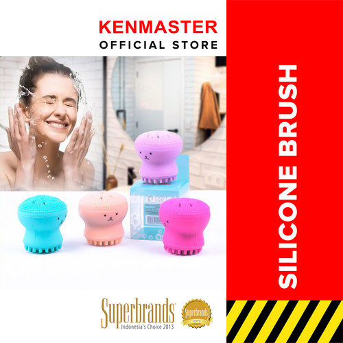 [EZM.2500622] Silicone Brush Pembersih Wajah Model Gurita - OL009