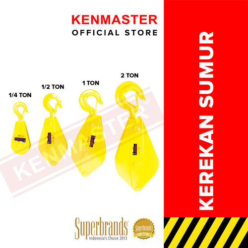 [EZM.2500641] Xander Katrol Sumur / Kerekan Sumur 1 Ton XD-1294 (1.545GRM)