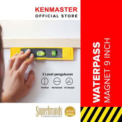 [EZM.2500644] Kenmaster Torpedo Level Magnet Waterpass