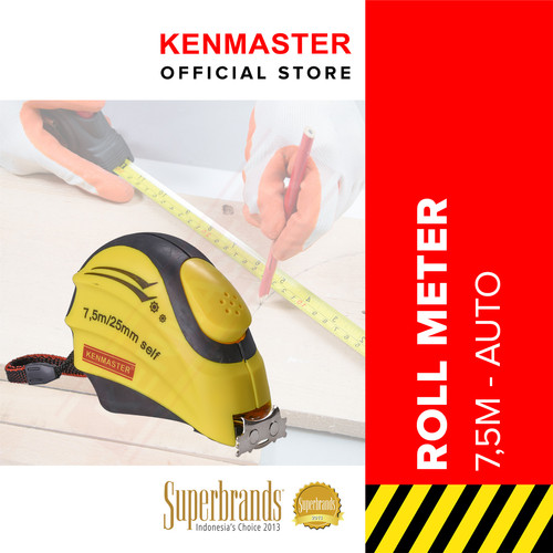 [EZM.2501037] Kenmaster Roll Meter Auto 7.5Mtr