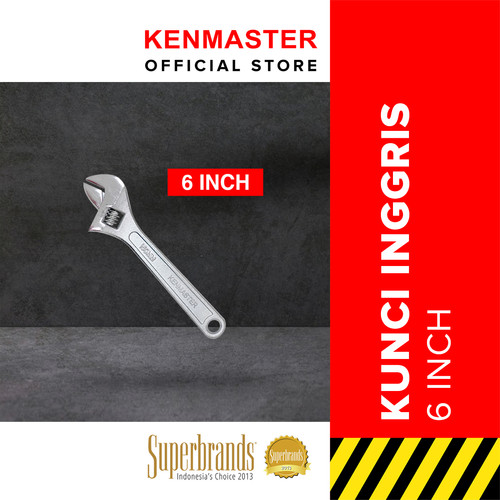 [EZM.2501072] Kenmaster Kunci Inggris 6"