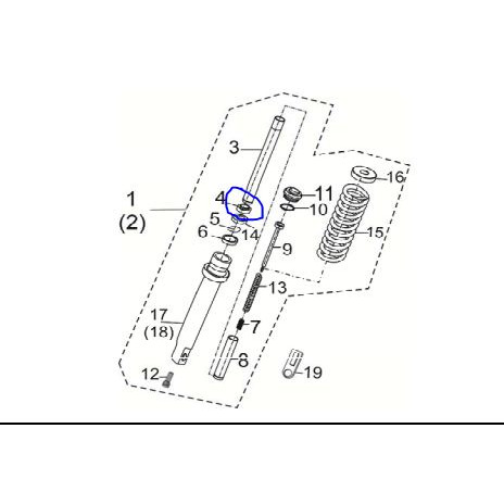 [EZM.1150089] Seal Debu Shockbreaker 50x63x14 Viar Karya 300 cc